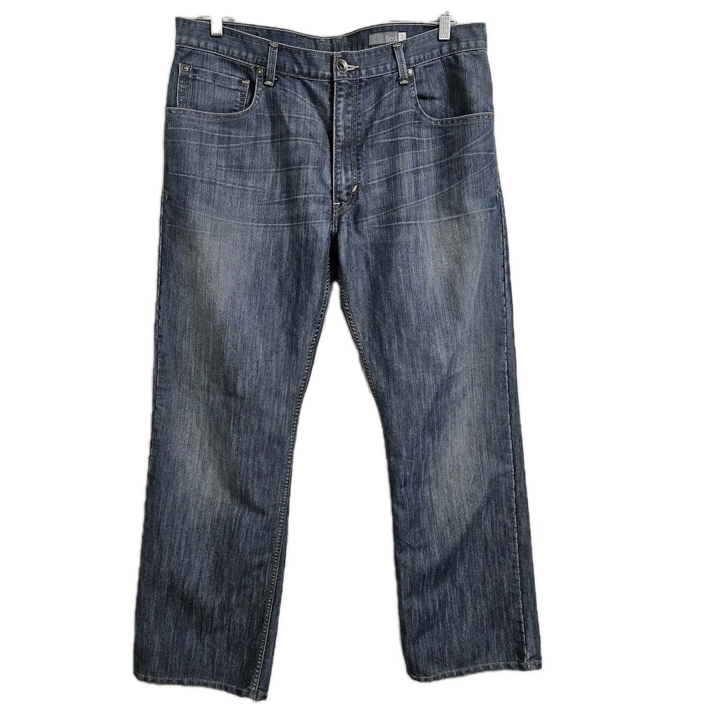 Levi's SilverTab Jeans Mens 38x32 Blue Bootcut Medium Wash Denim Pants 90s Y2K